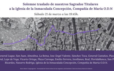 Misa de Nazarenos y Traslado a la Compañía de María