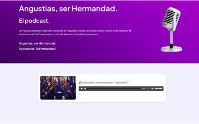 Presentación "Angustias, ser Hermandad. El podcast"